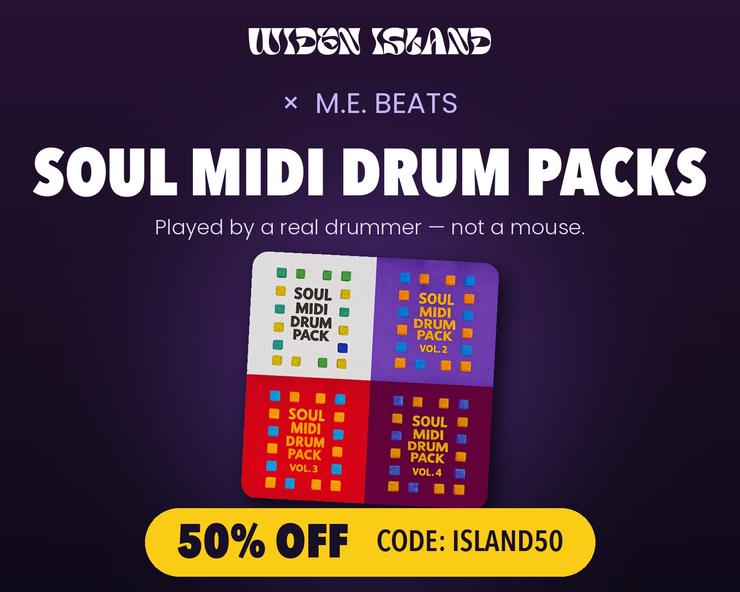 Soul MIDI Drum Packs by M.E. Beats — Real Groove, No Mouse